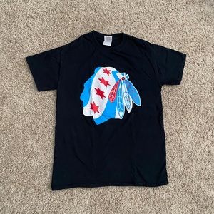 Chicago Flag Chicago Blackhawks TShirt